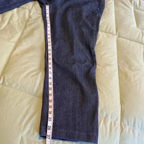 Nine West Jeans, Blue, size 12.  Trouser style with pockets. - Picture 7 of 10